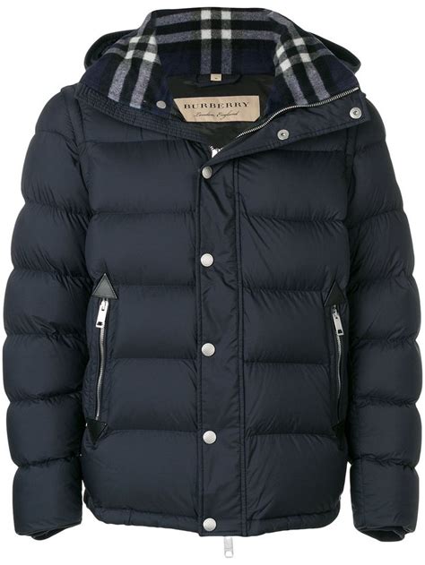 burberry padded hooded jacket|burberry jacket women overcoat.